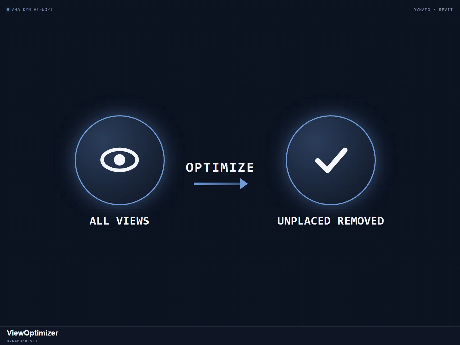 ViewOptimizer — Find and delete views nobody placed on a sheet.