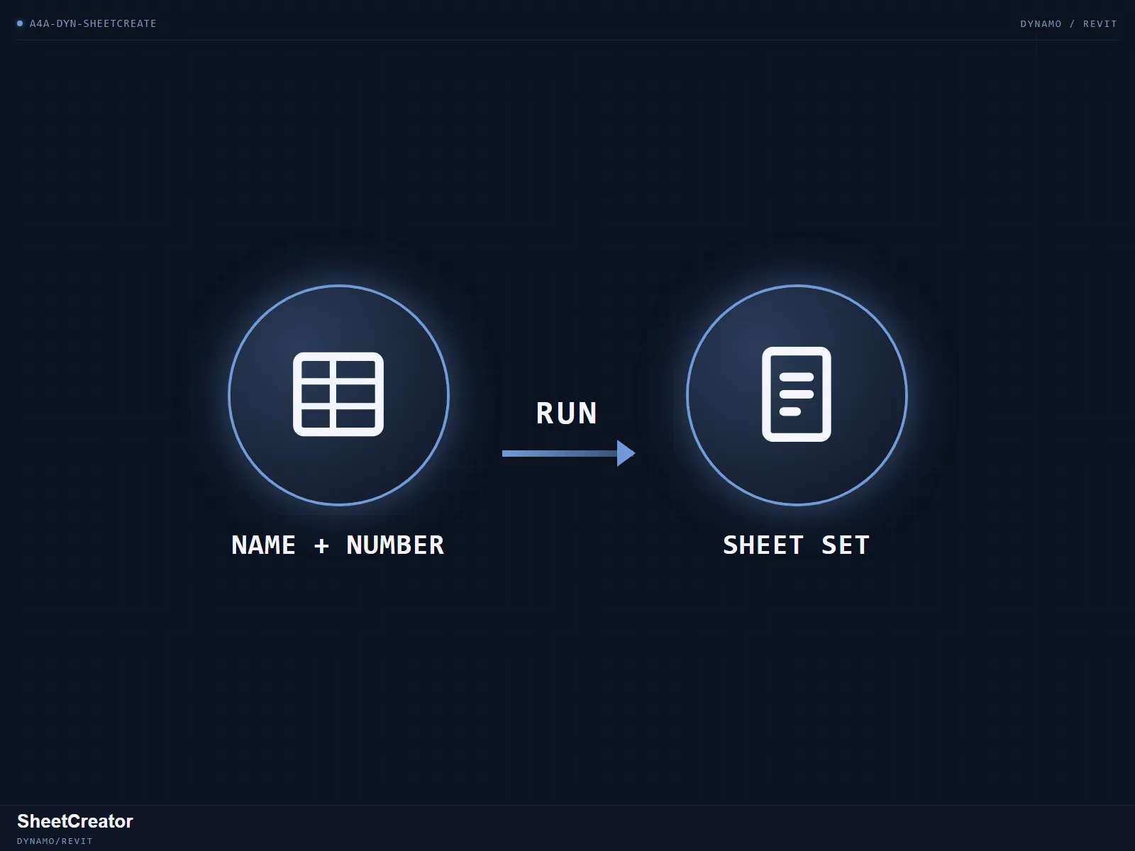 SheetCreator — Batch-create sheets from a two-column Excel list.